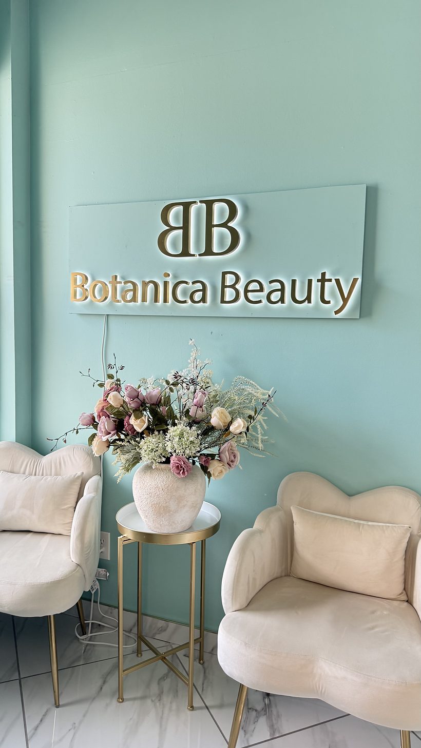 The Botanica Beauty Studio reception