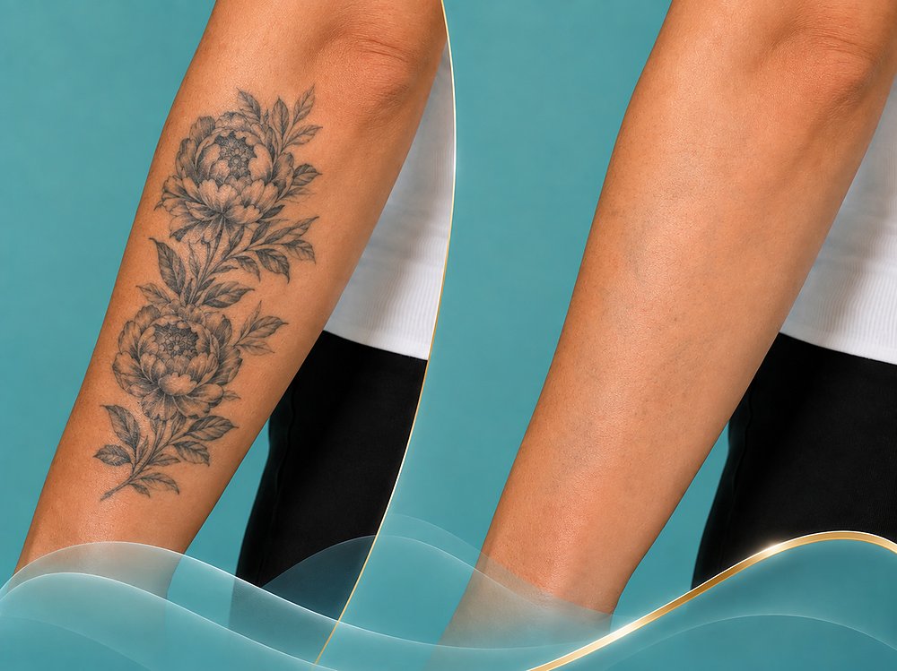 Laser tattoo removal at Botanica Beauty Studio