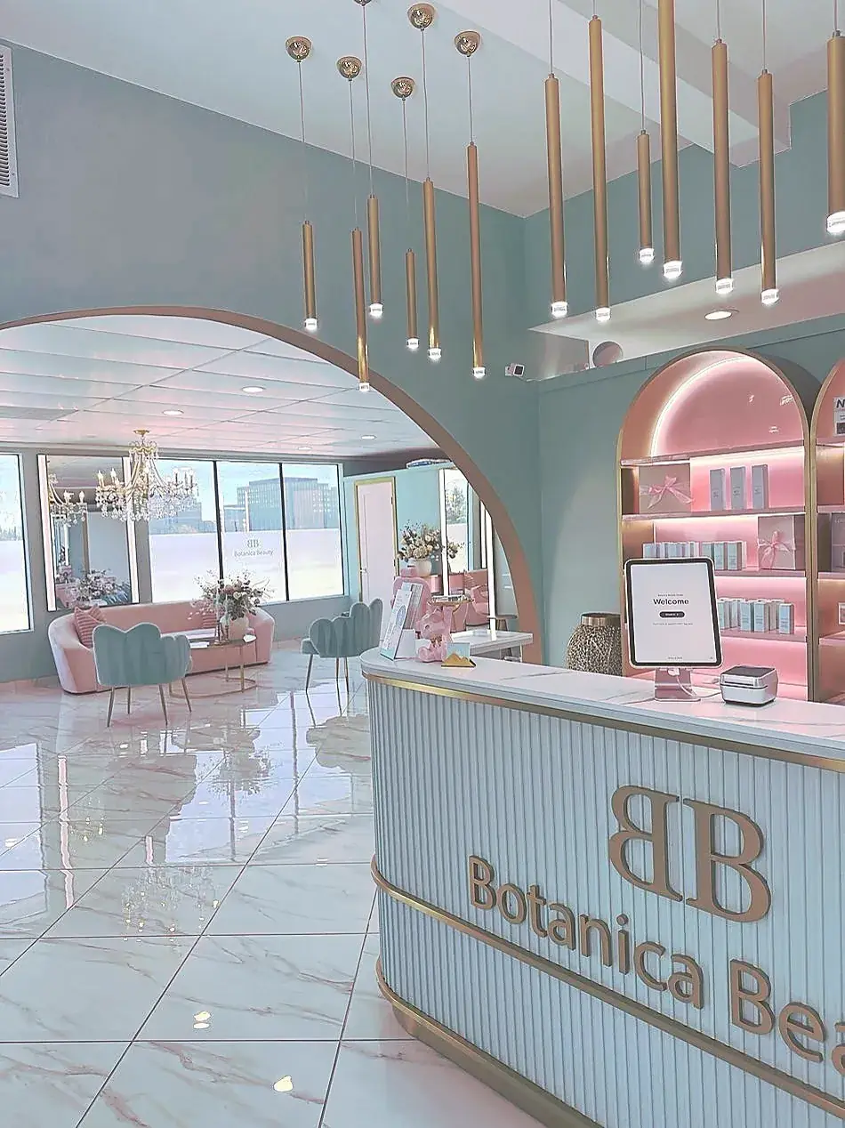 The Botanica Beauty Studio reception in Bellevue