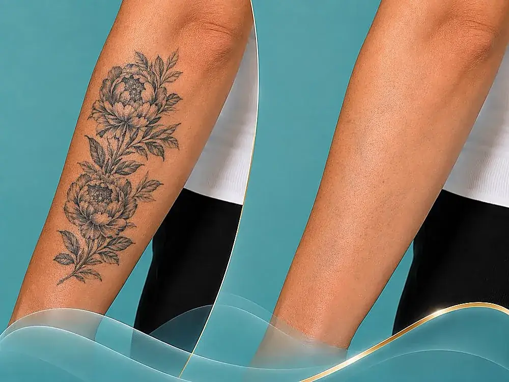 Laser tattoo removal at Botanica Beauty Studio